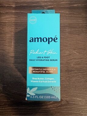 amope Radiant Skin Leg & Foot Daily Hydrating Serum - Blue